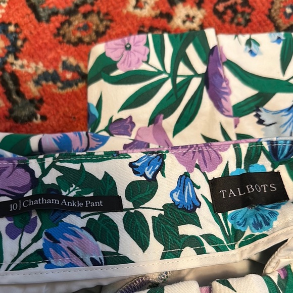 Floral Print Pants - Picture 2 of 2